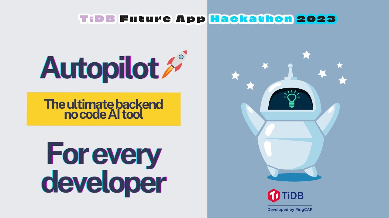 A screenshot of the homepage of Autopilot